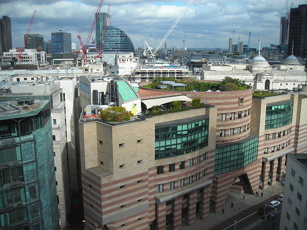 Coq d'Argent restaurant on the roof of No 1 Poultry