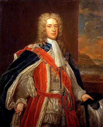 Newcastle in 1735 when he was Southern Secretary in the Walpole ministry