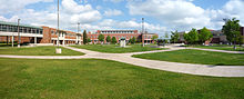 (2009) Northern Michigan University campus. Marquette, Michigan 2009-0618-NMU-AcademicMall.JPG