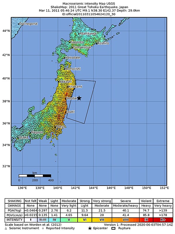 Terremoto y tsunami de Japón de 2011