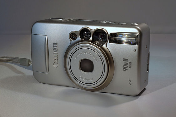 Canon Prima Zoom 90U II - analoge Kleinbildkamera, Sucherkamera
