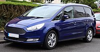 Ford Galaxy Titanium TDCi 2.0 2016 года спереди. jpg 