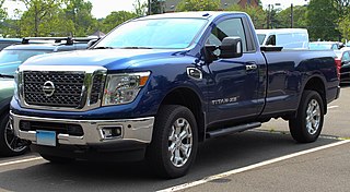 <span class="mw-page-title-main">Nissan Titan</span> Full-size pickup truck line by Nissan