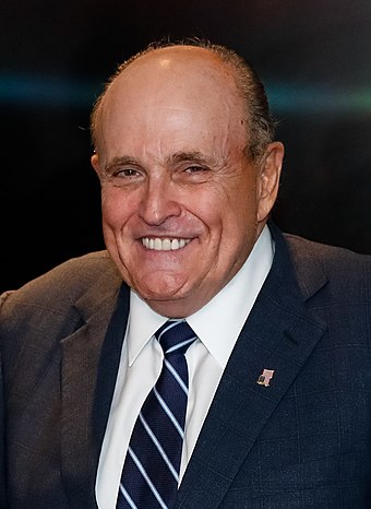 Rudy Giuliani, head of Trump's failed legal efforts, falsely asserted that the election had been subject to massive fraud.