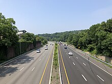 I-287 southbound in Boonton