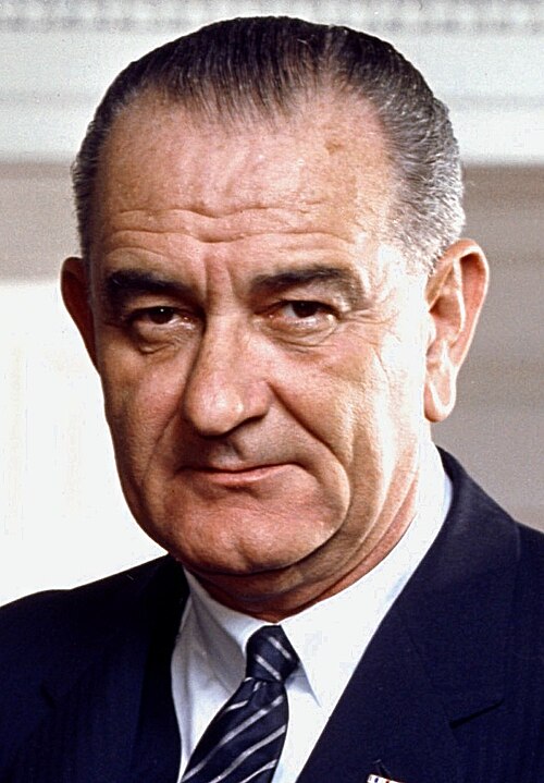 Image: 37 Lyndon Johnson 3x 4 (cropped)