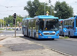 94E busz a Határ útnál