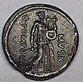 Liste der römischen Münzmeister A. 1324, Terpsichore mit Plektrum und Lyra