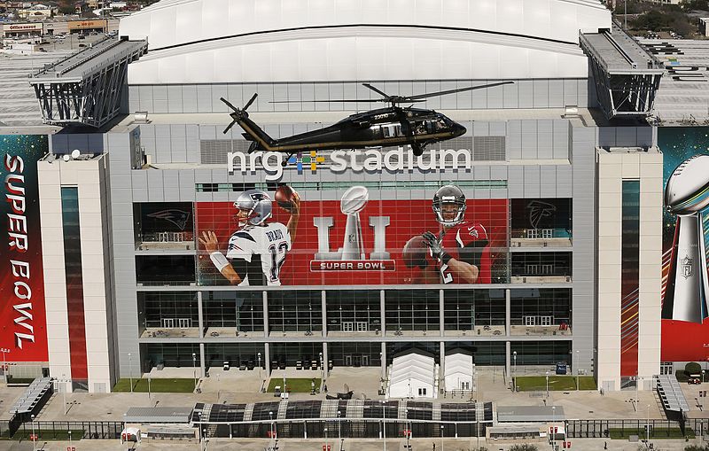 File:A U.S. Customs and Border Protection UH-60 Black Hawk helicopter flies over NRG Stadium (32481750382).jpg