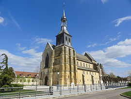 The abbey in Montier-en-Der