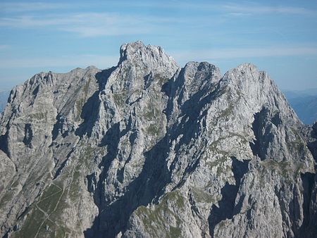 Ackerlspitze östliche westliche hochgrubachspitze