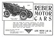 Acme Motor Car Co. of Reading, PA, advertisement offering the 1903 Reber Type IV Model A automobile (1903)-1.jpg