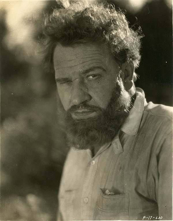 Wallace Beery as Challenger in the 1925 film