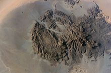 Vue satellite du massif.