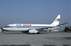 Mercure авиакомпании Air Inter, февраль 1985 года.