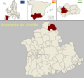 Розташування муніципалітету Аланіс у провінції Севілья