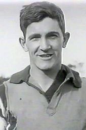 Allan Hopkins, the club's first Brownlow Medalist Allan Hopkins Footscray.jpg