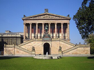 Ansicht der Alten Nationalgalerie vom Kolonnadenhof (2005)