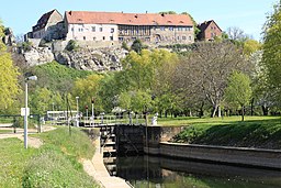 Schleuse in Burg