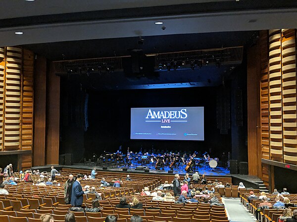 Amadeus music performed live in-sync with the movie by an orchestra and choir at Meridian Hall in Toronto