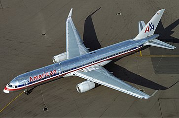 American Airlines from above