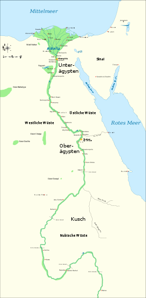 File:Ancient Egypt map-de.svg