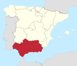 Andaluusia: Haldusjaotus, Vaata ka, Viited