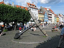 The Memorial Anchor at the end of Nyhavn