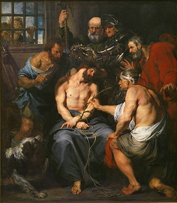 La coronación de espinas (Van Dyck, Madrid)