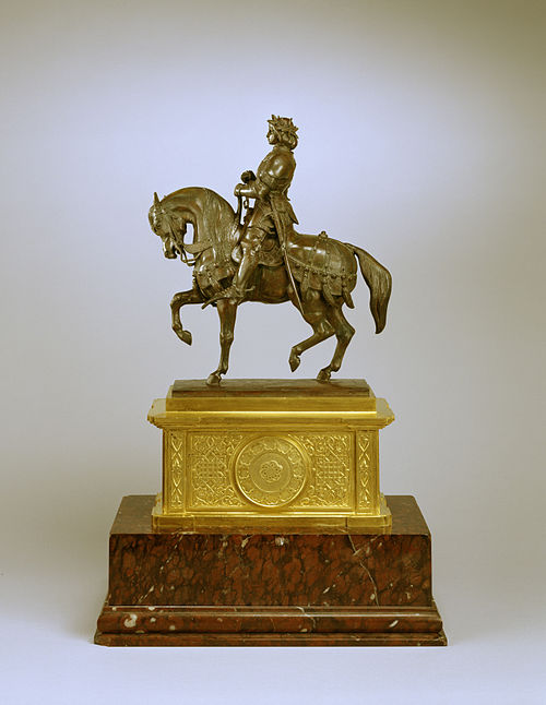 Charles VII the Victorious by Antoine-Louis Barye, held in The Walters Art Museum