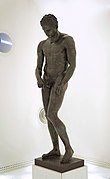 Apoxyomène de Croatie. Copie en bronze, H. 1,92 m.IIe ou Ier siècle (?)/ original non identifié, Lysippe ?, . Musée de l'île de Lošinj