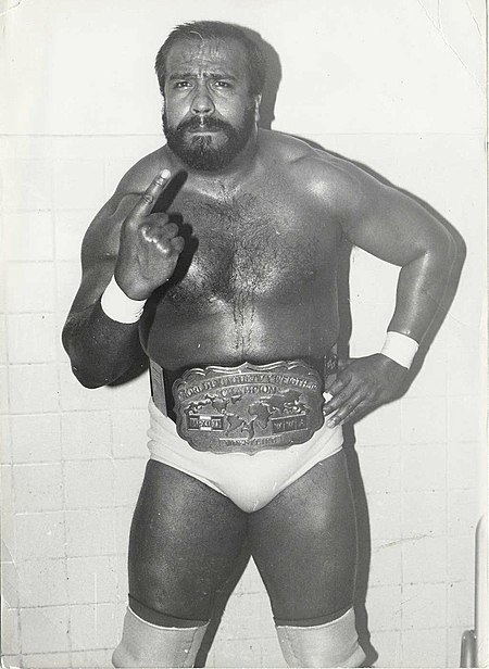 Ari Romero as WWA Light Heavyweight Champion circa 1988.jpg