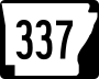 Highway 337 marker