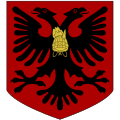 Albāņu Republikas ģerbonis (1925–28)