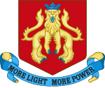 Arms of the Metropolitan Borough of Shoreditch.svg