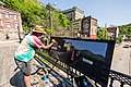 Artist working in downtown Eureka Springs, Arkansas.jpg