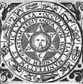 Simboli astrologici nella Basilica Philosophica di Mylius (1618)