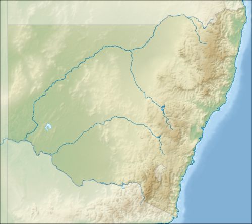 Mount Trickett is located in New South Wales