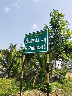 B Pallipatti Village panchayat in Tamil Nadu, India