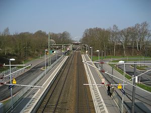 Bahnhof Bremen Mahndorf • Blick Richtung Bremen.JPG