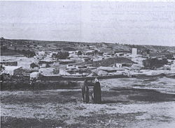 מראה כללי של הכפר לפני 1935
