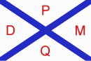 Bandera de Parva Domus (Desde 1878)