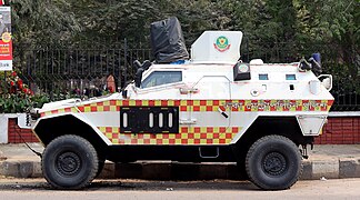 Bangladesh Police Otokar Cobra - Left side view