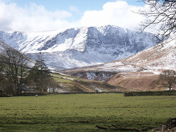 Bannerdale Crags from Mungrisdale