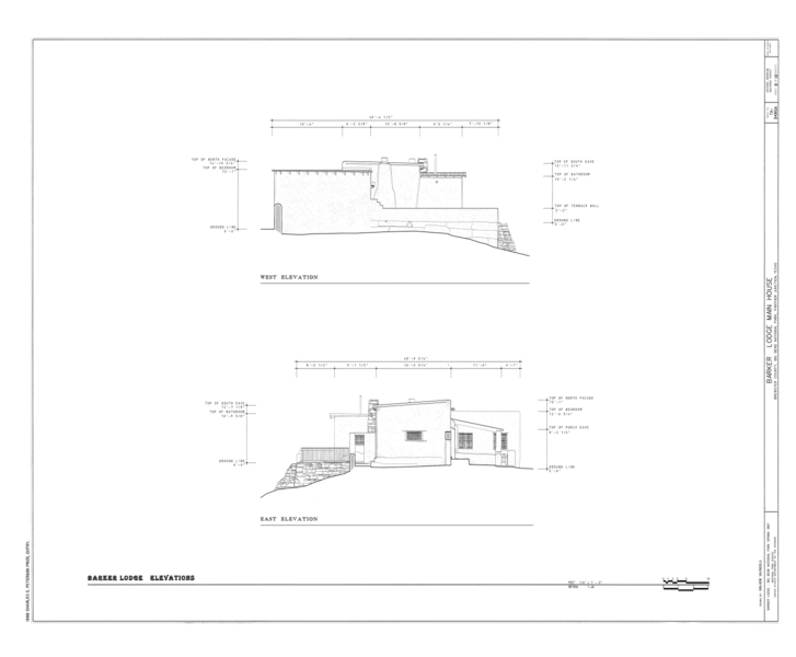 File:Barker Lodge, Main House, Panther Junction, Brewster County, TX HABS TX-3490-A (sheet 8 of 13).png