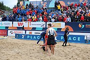 Deutsch: Beachhandball Europameisterschaften 2019 (Beach handball Euro); Tag 6: 7. Juli 2019 – Männerfinale, Dänemark-Norwegen 2:0 (25:18, 19:16) English: Beach handball Euro; Day 6: 7 July 2019 – Men's Final – Denmark-Norway 2:0 (25:18, 19:16)