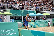 Deutsch: Beachvolleyball bei den Olympischen Jugendspielen 2018; Tag 11, 17. Oktober 2018; Jungen,Finale – Niederlande (Matthew Immers/Yorick de Groot)-Schweden (David Åhman/Jonatan Hellvig) 0:2 (20–22/15–21) English: Beach volleyball at the 2018 Summer Youth Olympics at 17 October 2018 – Final – Netherlands (Matthew Immers/Yorick de Groot)-Sweden (David Åhman/Jonatan Hellvig) 0:2 (20–22/15–21)