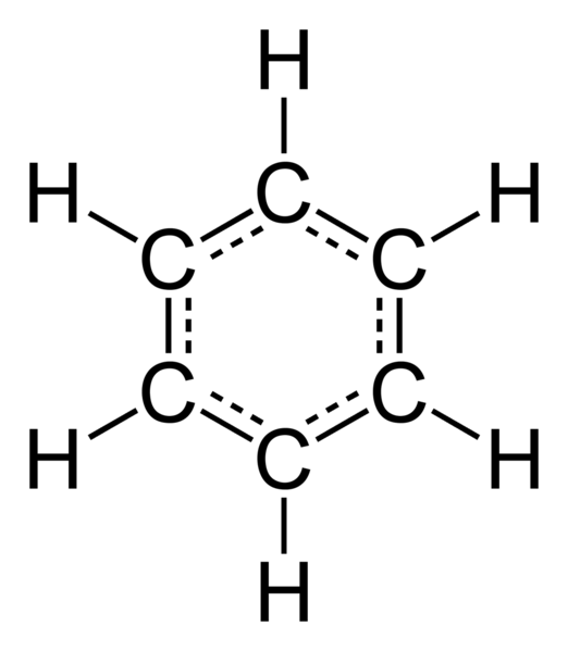 File:Benzene-2D-flat.png