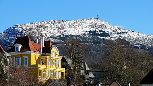Nygårdshøyden in Bergen, Hordaland, by Odd Roar Aalborg.