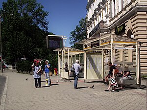 Bielsko-Biała, hotel Prezydent przystanek.jpg